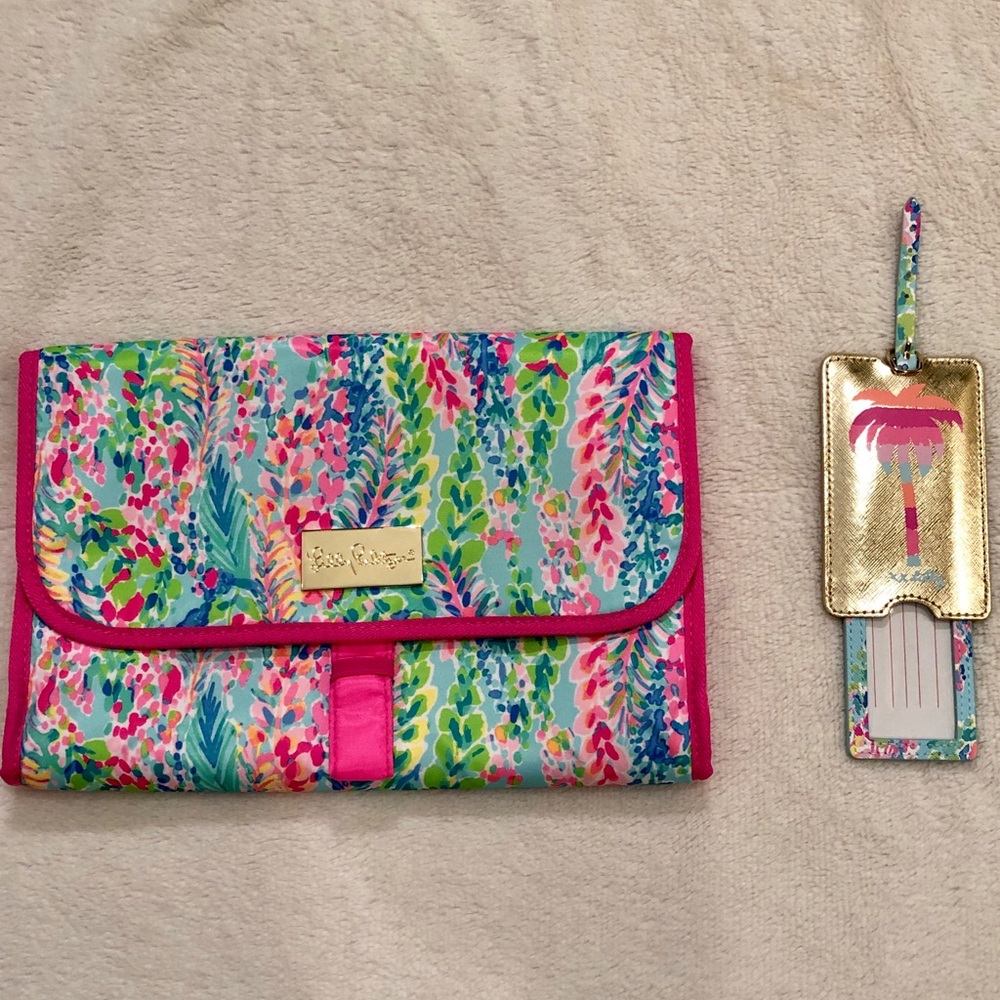 NWOT Lilly Pulitzer travel accessory set